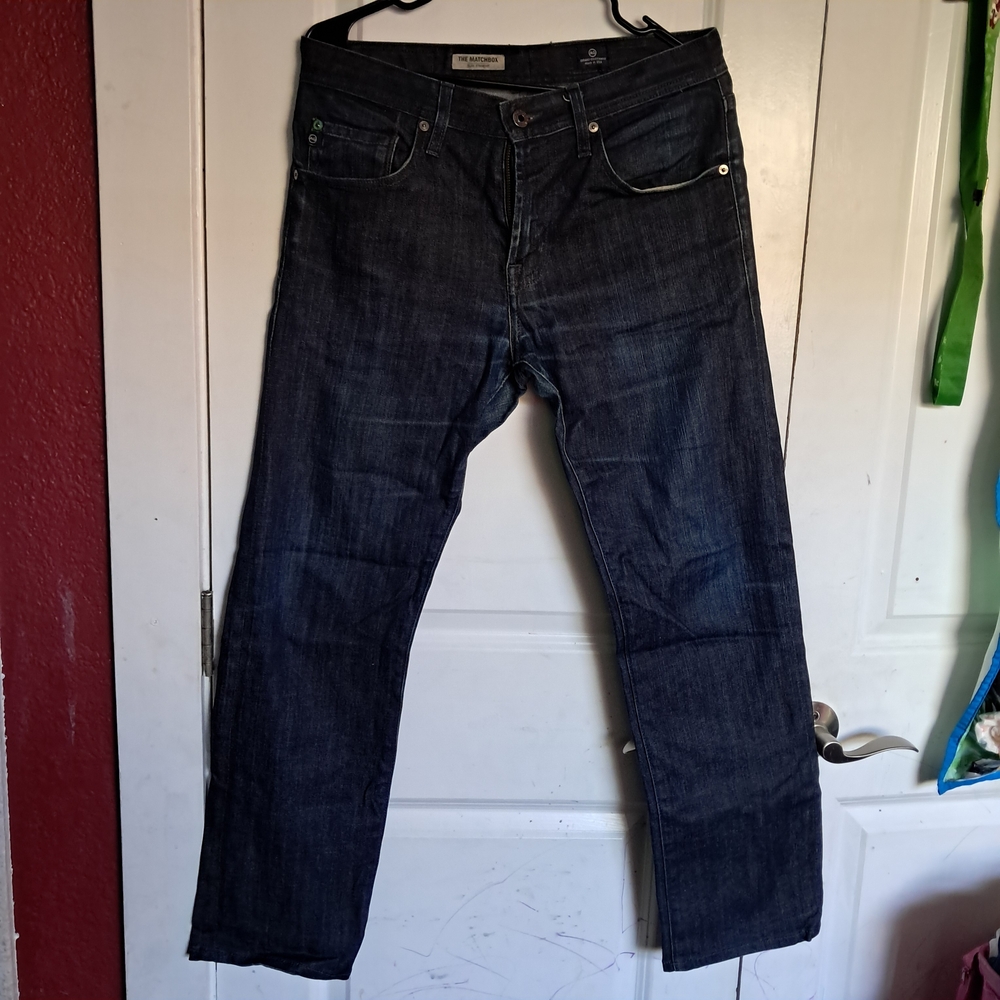 Adriano Goldschmied Dark Blue Jeans. Made In USA